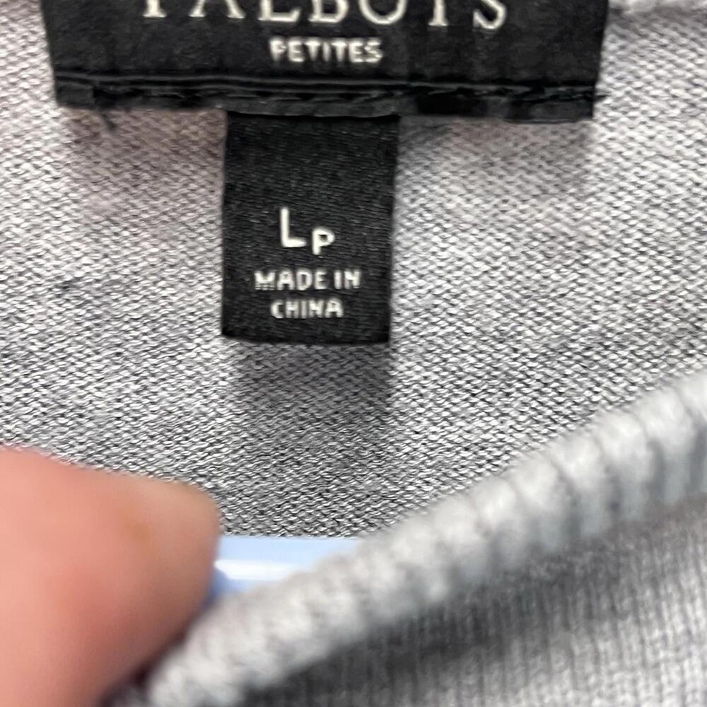 Talbots NY Skyline sweater Large petite Embroidered EUC - Picture 6 of 9